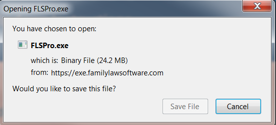 Firefox Save File Dialog